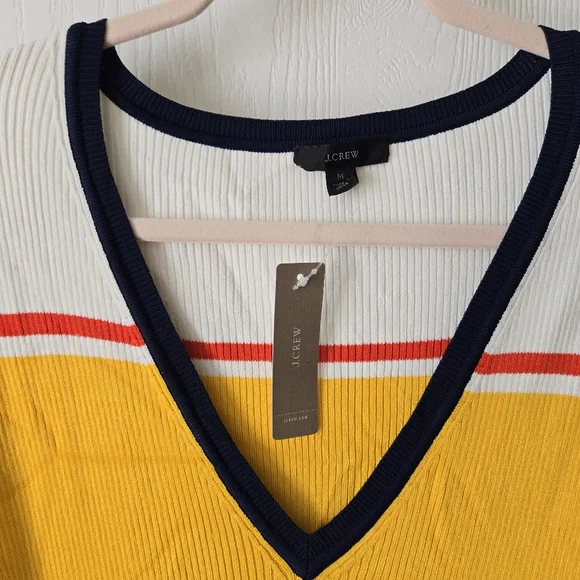 J.Crew Ribbed sweater-dress in stripe - Picture 6 of 13